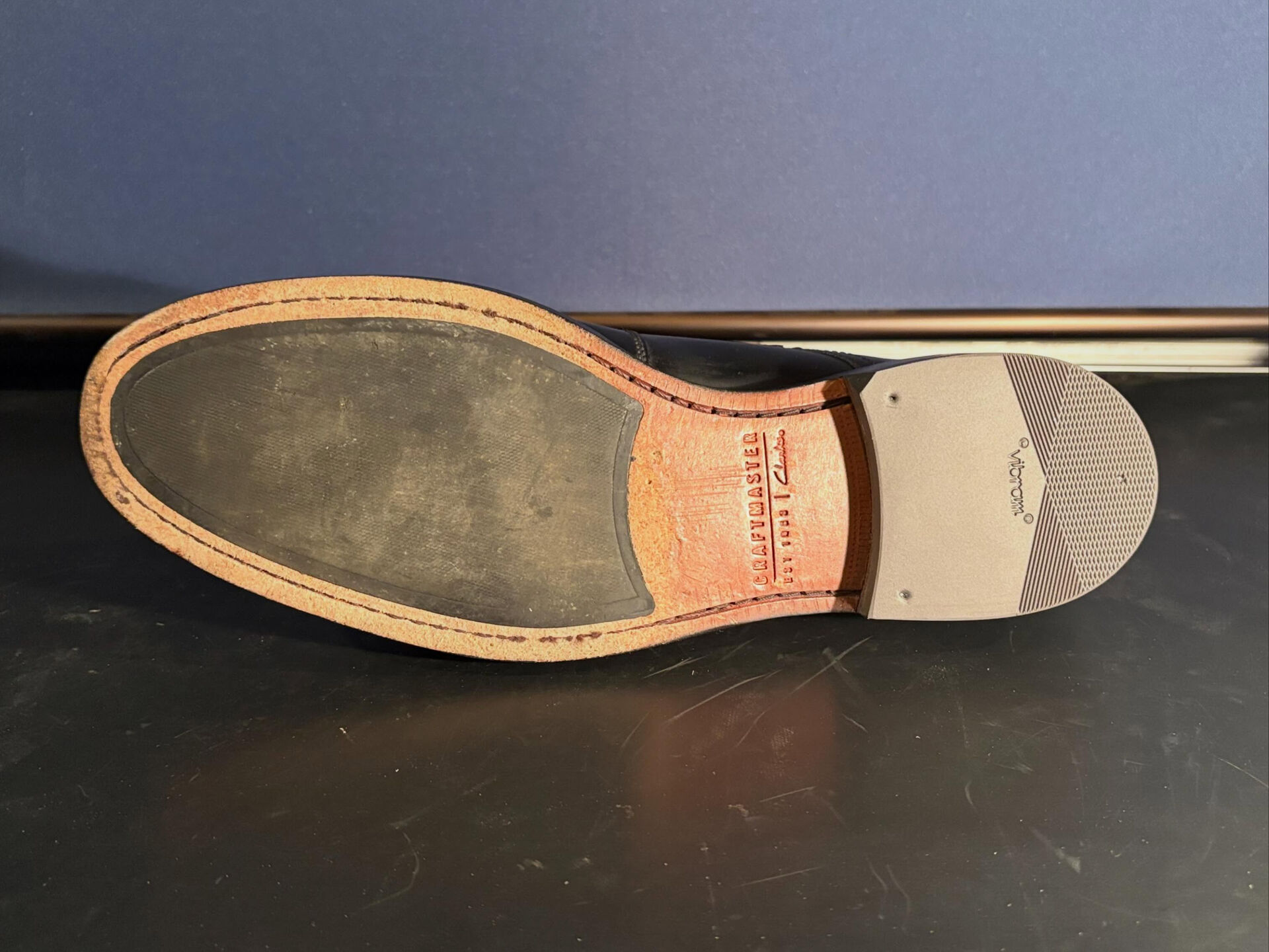 【踵の修理】トップリフト交換Vibram5351