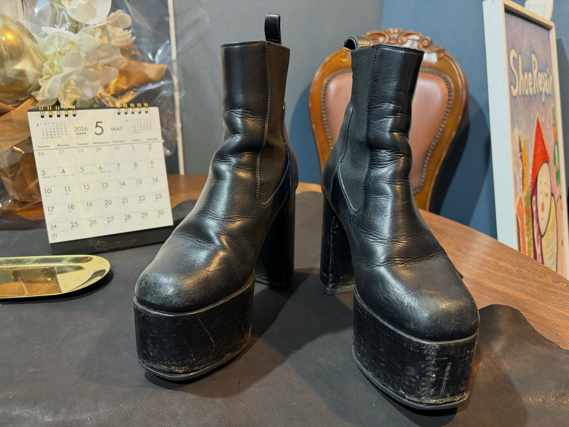 Rick Owens KISS Boots Sole Rep