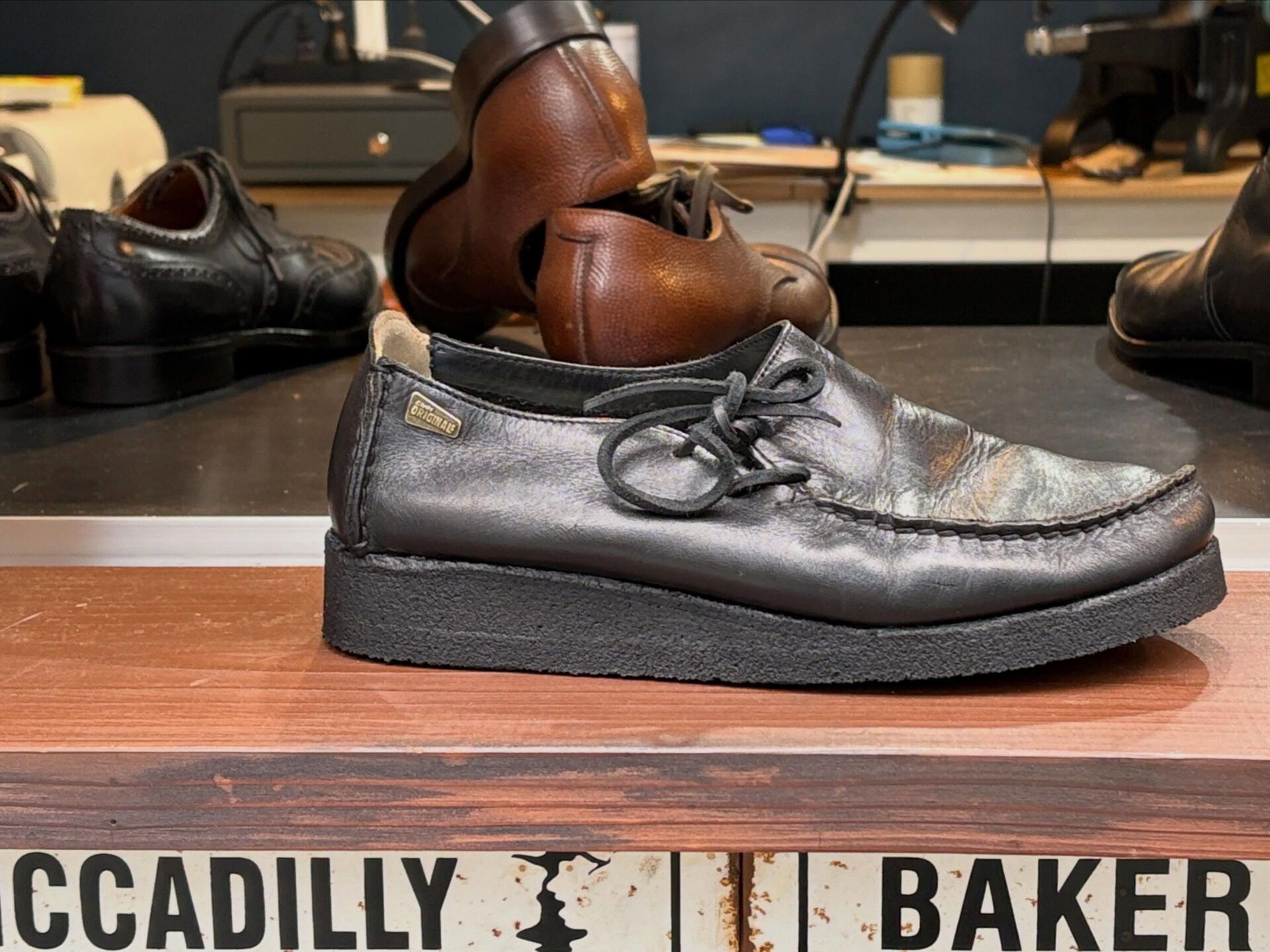 Clarks Lugger × Sole Replaceme