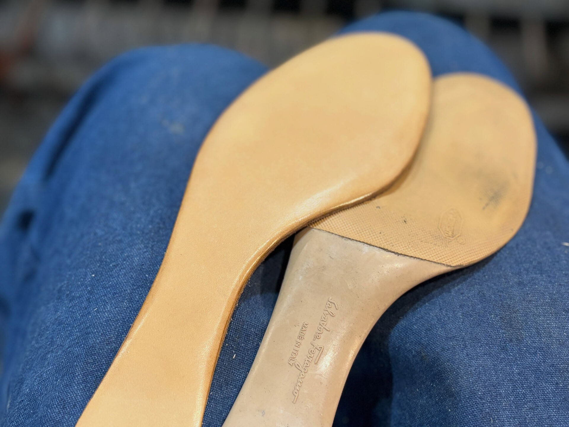 Leather Soles for Ladies' Pump