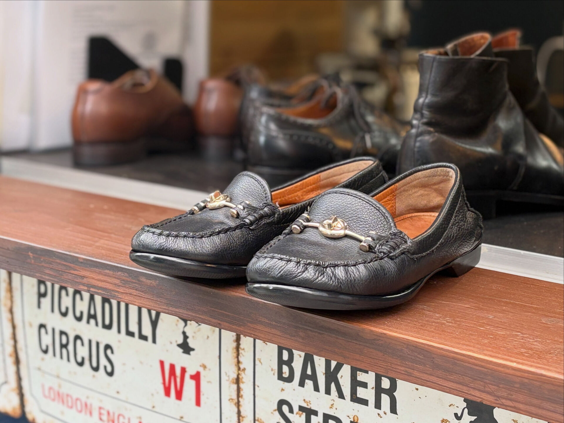 Coach Driving Shoes : Full Lea