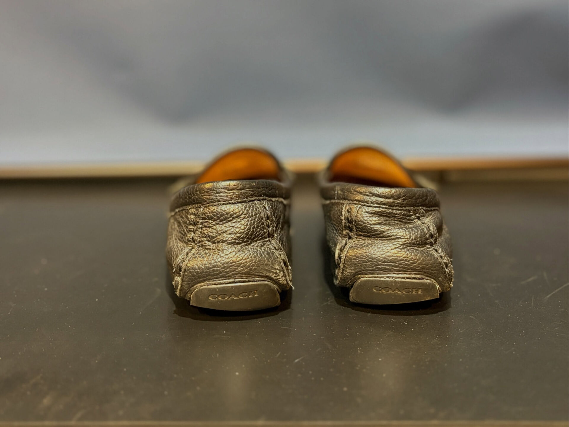 Coach Driving Shoes : Full Lea