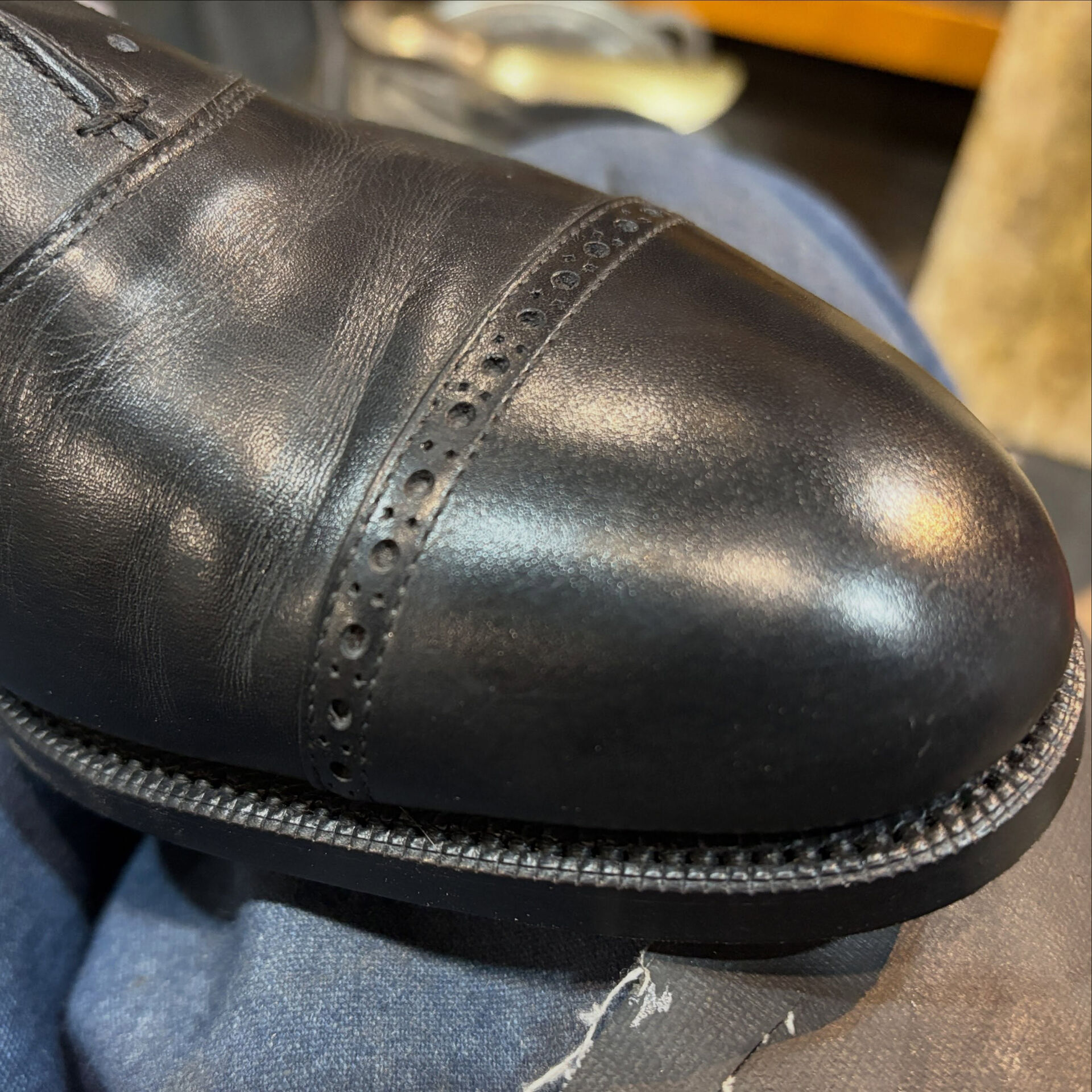 Neat stitching