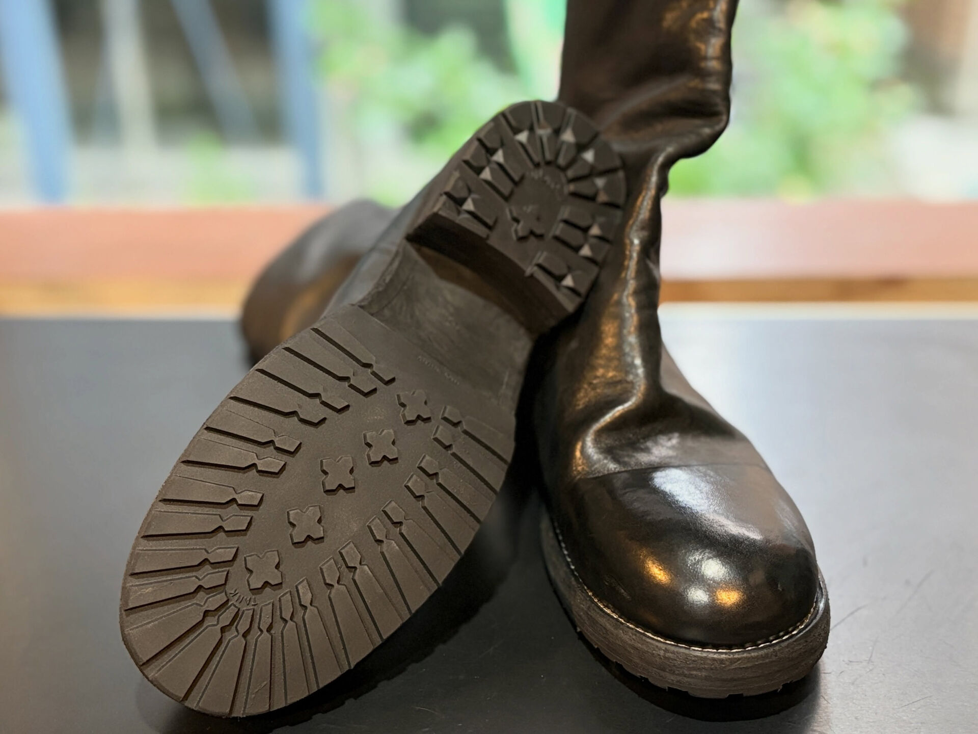 Guidi boots × Half rubber sole