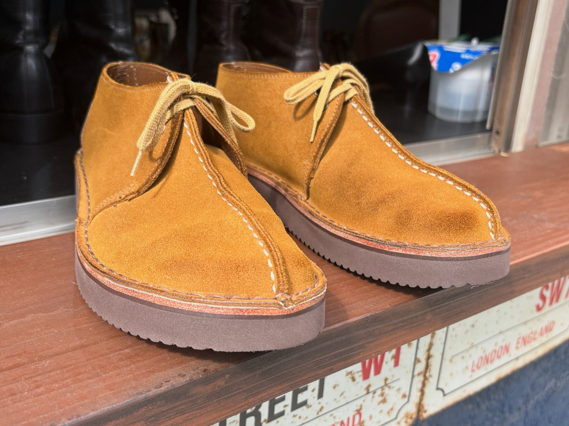 Clarks Desert Trek sole replac