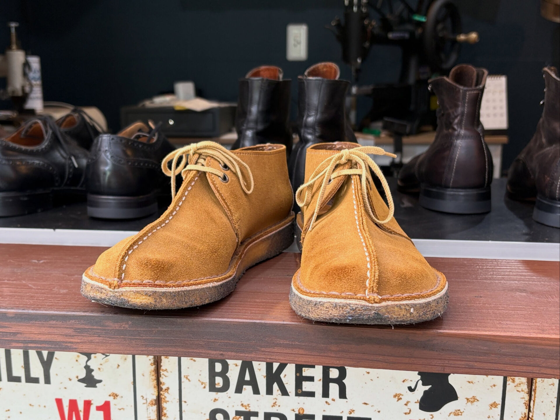 Clarks Desert Trek sole replac