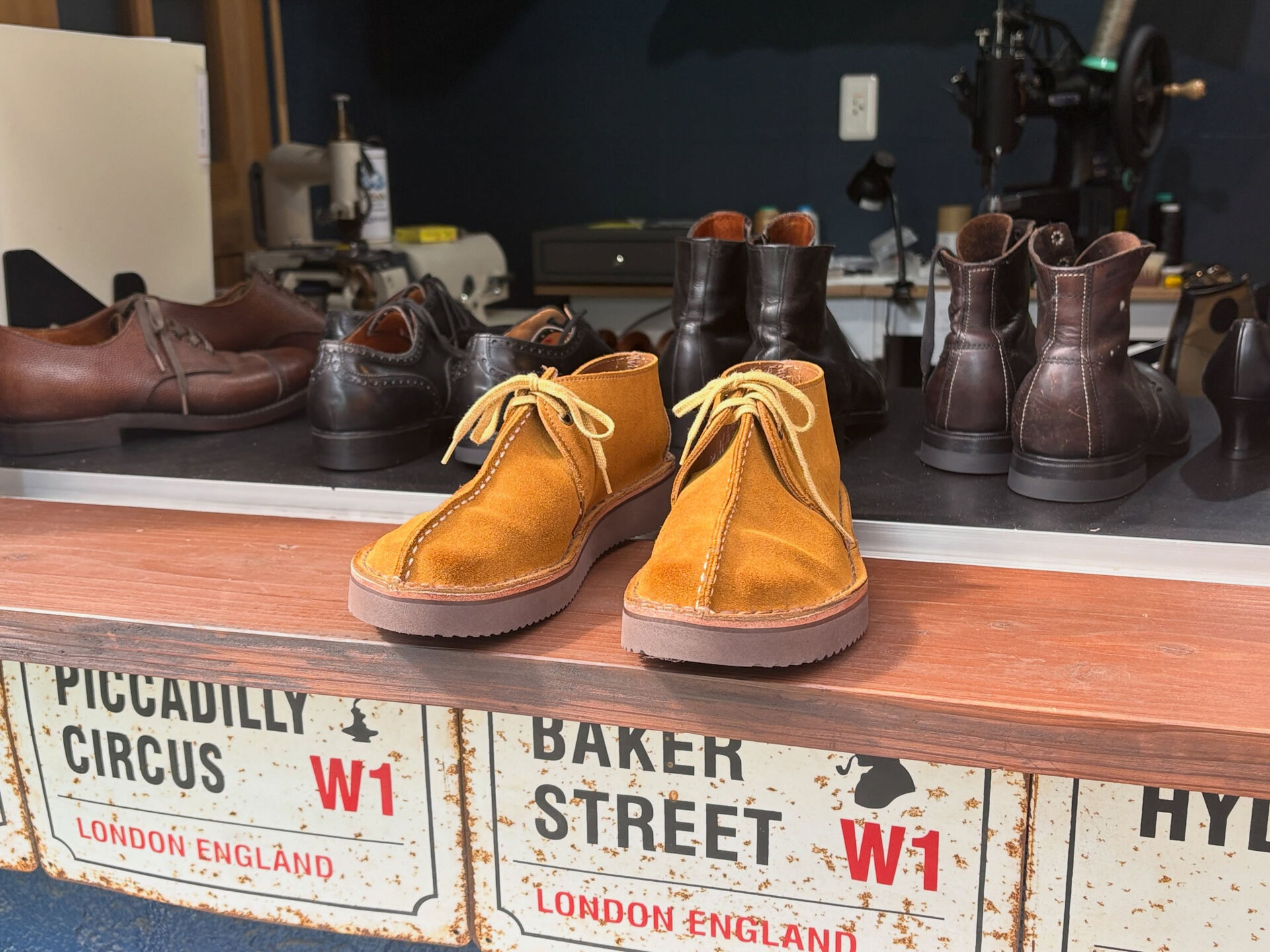 Clarks Desert Trek sole replac